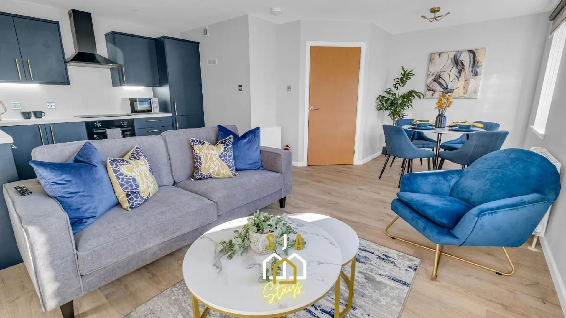 King Street Stay - Sja Stays - Modern 2 Bed Apartment Aberdeen